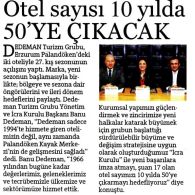 Dedeman, Palandken'de Hedef Bytt